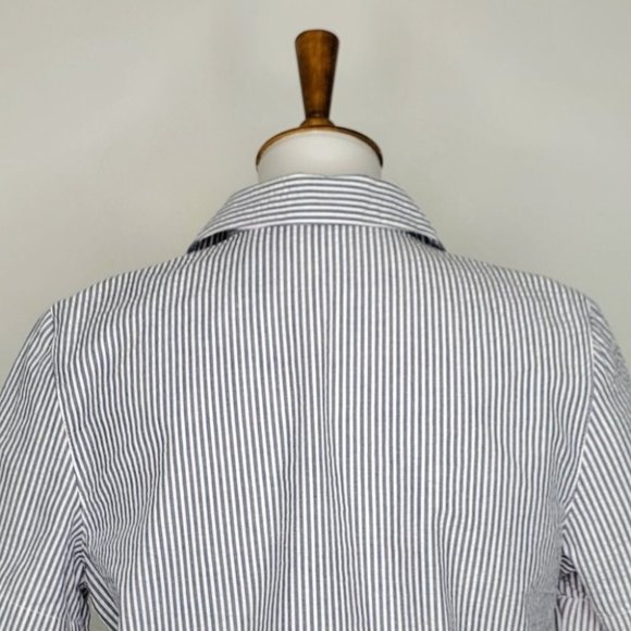 Koret Petite Embroidered Flowers & Stars Striped Top One Piece NEW Size SP - Picture 12 of 16